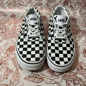 Checkered Print Vans